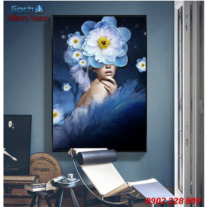 Tranh ốp tường 3d nghệ thuật TNT40