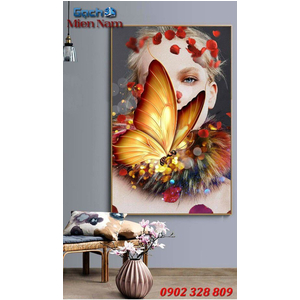 Tranh ốp tường 3d nghệ thuật TNT44