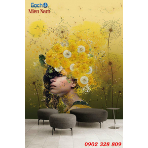 Tranh ốp tường 3d nghệ thuật TNT46