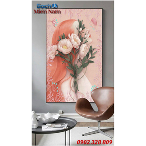 Tranh ốp tường 3d nghệ thuật TNT47