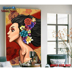 Tranh ốp tường 3d nghệ thuật TNT50
