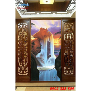 Tranh ốp tường 3d nghệ thuật TNT64