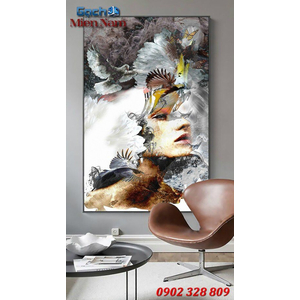 Tranh ốp tường 3d nghệ thuật TNT65