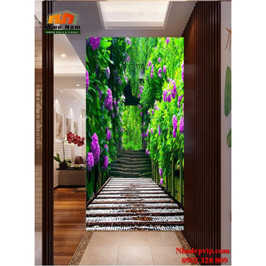 Tranh ốp tường chiếu nghỉ cầu thang CNT82