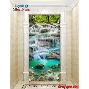 Tranh ốp tường chiếu nghỉ cầu thang CNT91