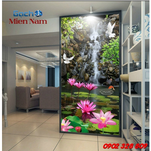 Tranh ốp tường chiếu nghỉ cầu thang CNT94