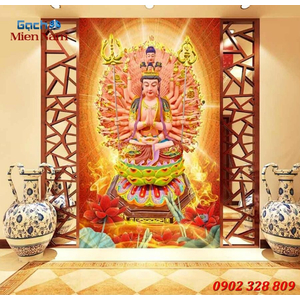 Tranh Phật Chuẩn Đề HPM173