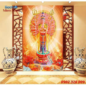 Tranh Phật Chuẩn Đề HPM184