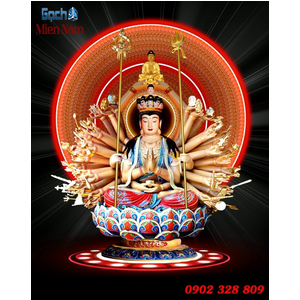 Tranh Phật Chuẩn Đề HPM209