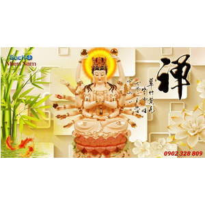 Tranh Phật Chuẩn Đề HPM378
