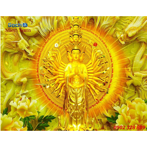 Tranh Phật Chuẩn Đề HPM520