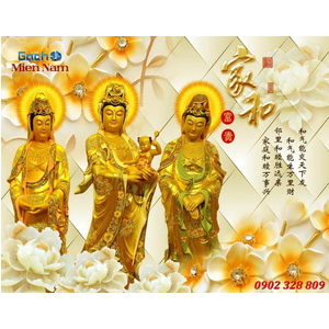 Tranh Tam Thế Phật HP07
