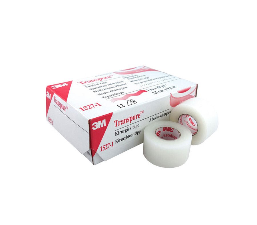 Băng keo trong y tế 3M Transpore Surgical Tapes 1527