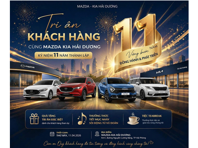 🎉 TRI ÂN KHÁCH HÀNG – KỶ NIỆM 11 NĂM THÀNH LẬP 🎉