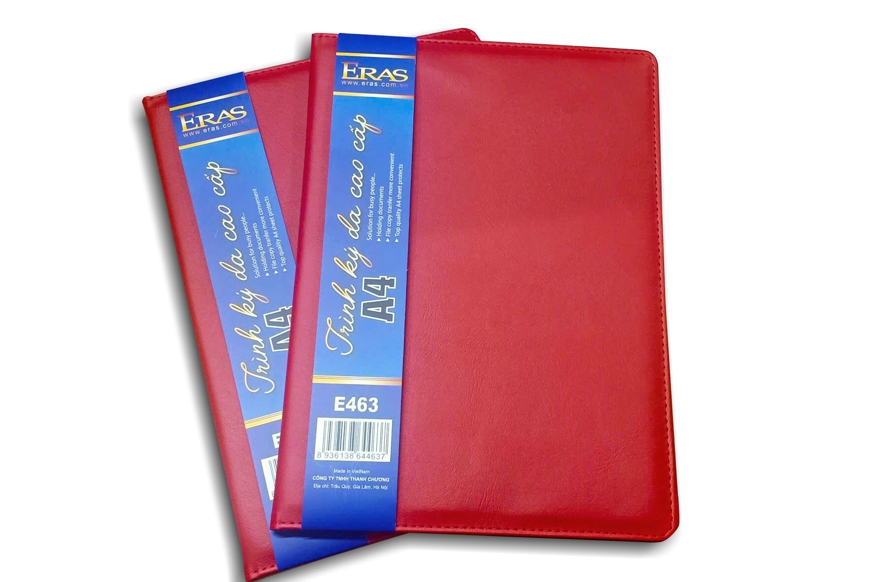 Trình ký da cao cấp 2 mặt Eras E463