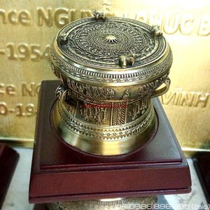 Trống đồng quà tặng dk 8cm trống đồng Đông Sơn Ngọc Lũ Việt Nam