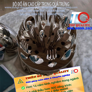 BỘ ĐỒ ĂN CAO CẤP TRONG QUẢ TRỨNG