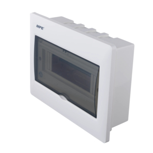Tủ điện âm tường đế nhựa chứa MCB 7-10 cực mã TS-10/P