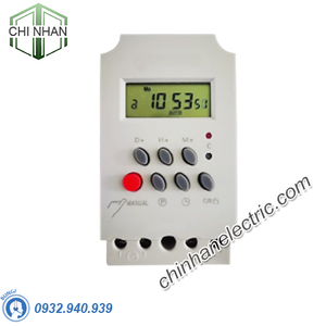 Công Tắc Hẹn Giờ Lắp Tủ ,Tường Kỹ Thuật Số - TS17C - KAWASAN