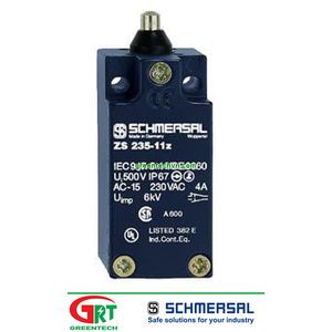TS235-11Z-2482 | Schmersal | Công tắc hành trình | Công tắc giới hạn vị trí | Schmersal Việt Nam