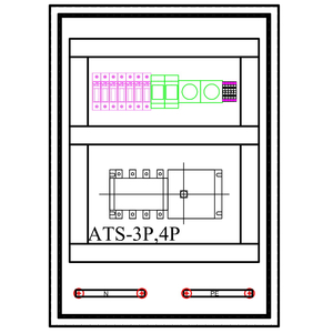 Tủ ATS-3P-200A SLGD