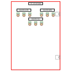 Tủ ATS-4P-600A SLGD