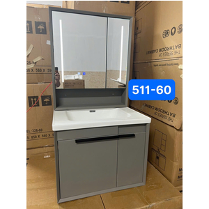 Tủ chậu Lavabo hợp kim nhôm + cacbon 511-60