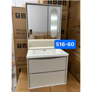 Tủ chậu Lavabo hợp kim nhôm + cacbon 516-60