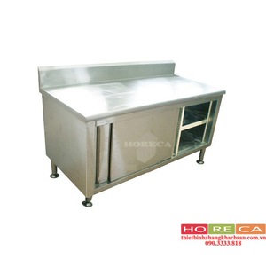 TỦ CỬA LÙA 2 TẦNG CÓ GÁY TI-07