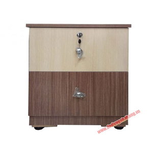 TỦ ĐẦU GIƯỜNG MÀU TRẮNG NÂU