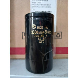 Tụ DC 450V 3300UF mới