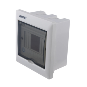 Tủ điện âm tường đế nhựa chứa MCB 2-4 cực mã TS-4/P
