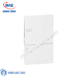 Tủ điện nhựa âm tường, cửa trơn chứa 6 MCB - Model MIP22106