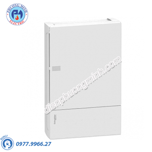 Tủ điện nhựa nổi, cửa trắng chứa 4 MCB - Model MIP12104