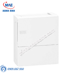 Tủ điện nhựa nổi, cửa trơn chứa 8 MCB - Model MIP12108
