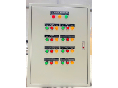 Tủ điều khiển quạt thông gió-chạy On/Off