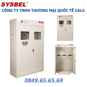 Tủ đựng bình khí Gas 03 bình, có quạt gió WA710103