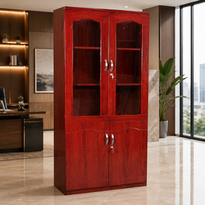 Tủ gỗ màu nâu cánh gián TDK03