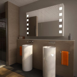 Tủ gương đèn led chữ nhật Citybuilding CBJ612L