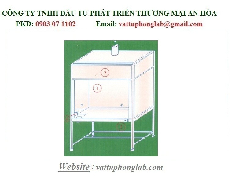 TỦ HÚT KHÍ ĐỘC MODEL: HL70-120