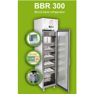 Tủ lạnh trữ máu,352 lít,cửa kính Model:BBR 300