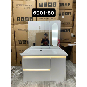 Tủ Lavabo Nhựa PVC 6001-80