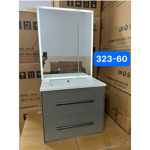 Tủ chậu Lavabo hợp kim nhôm + cacbon 323-60