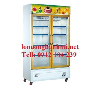tủ mát 2 cánh kính