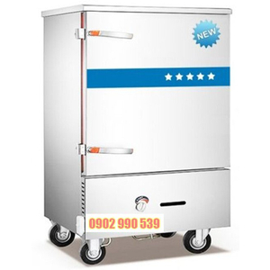 Tủ nấu cơm công nghiệp 6 khay dùng gas