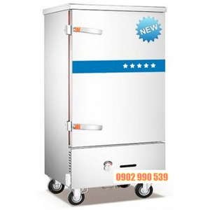 Tủ nấu cơm công nghiệp 8 khay dùng gas