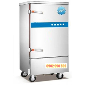 Tủ nấu cơm công nghiệp 8 khay dùng điện