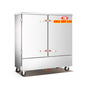 Tủ nấu cơm 20 khay kết hợp gas + điện