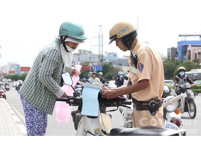 Từ ngày 1-7, tăng mức phạt các lỗi vi phạm giao thông đối với xe máy