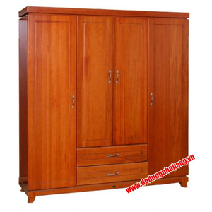 TỦ QUẦN ÁO GỖ CĂM XE HIỆN ĐẠI